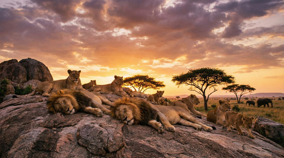 抖阴非洲狮群视频